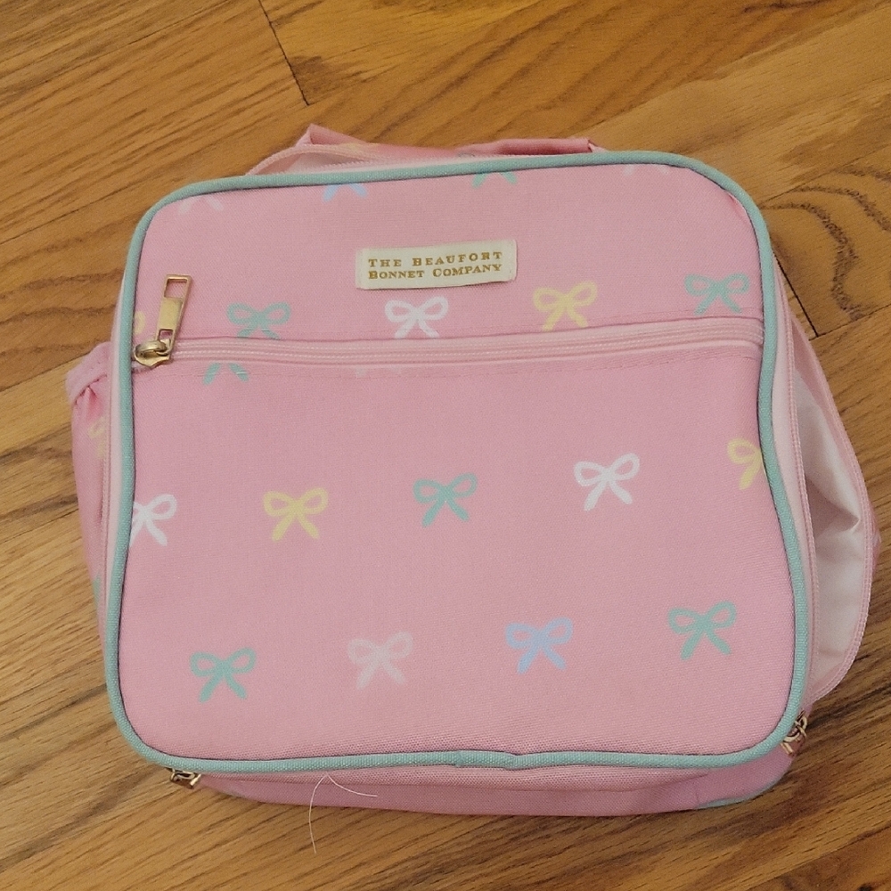 The Beaufort Bonnet Company Pink Bow Kids Bag